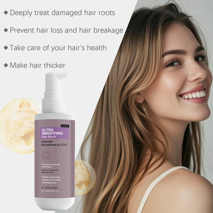 Serum Hair Organic Jojoba Oil With Squalane Ultra Smoothing For Damaged Hair Shiny Finish Spring 2026 Trend