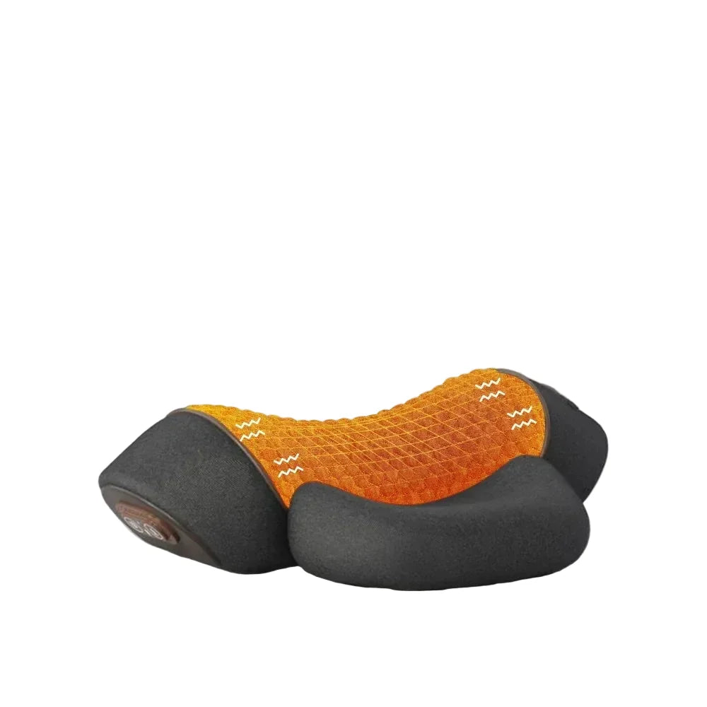 Massager Neck Pillow With Heat And Vibration - Viral Trend Cervical Therapy For Neck And Shoulder Relief, Hot Compress