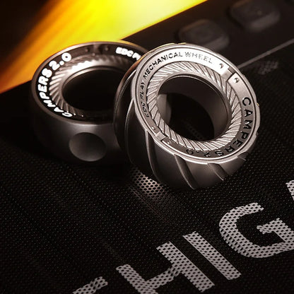 Ratchet Magnetic Fidget Ring Stainless Steel EDC Gift