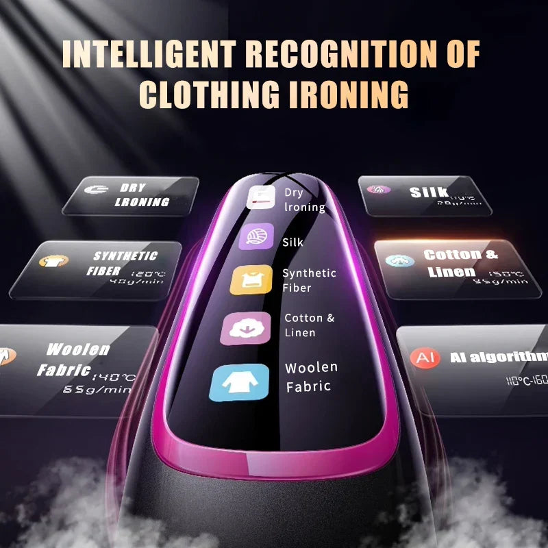 Garment2025 Edition Steamer Travel-Friendly Mini Hand-Held 5 In 1 Fast Heating Clothes Press For Travel And Household Use Back To School