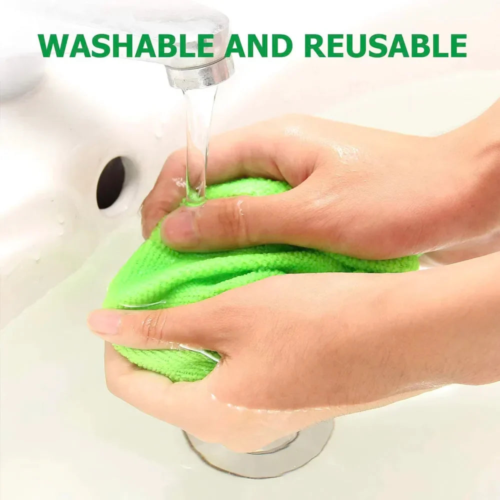 Car Window Cleaner Kit Glass Cleaning Device Microfiber Telescopic Handle Spring 2026 Streak Free Glass
