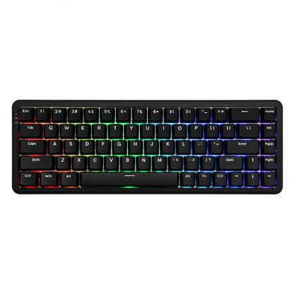 Mechanical Keyboard 68Key Cordless Bluetooth RGB Hall Effect