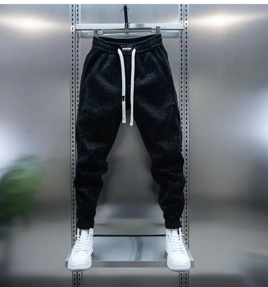 Casual Patterned Men's Trousers with Adjustable Fit and Breathable Fabric, Modern Design for Stylish Comfort-6