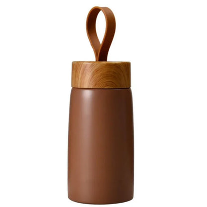 260ml Insulated Coffee Mug - 304 Stainless Steel Travel Tumbler, Travel-Friendly Thermal Flask for Hot Drinks, Mini Water Bottle