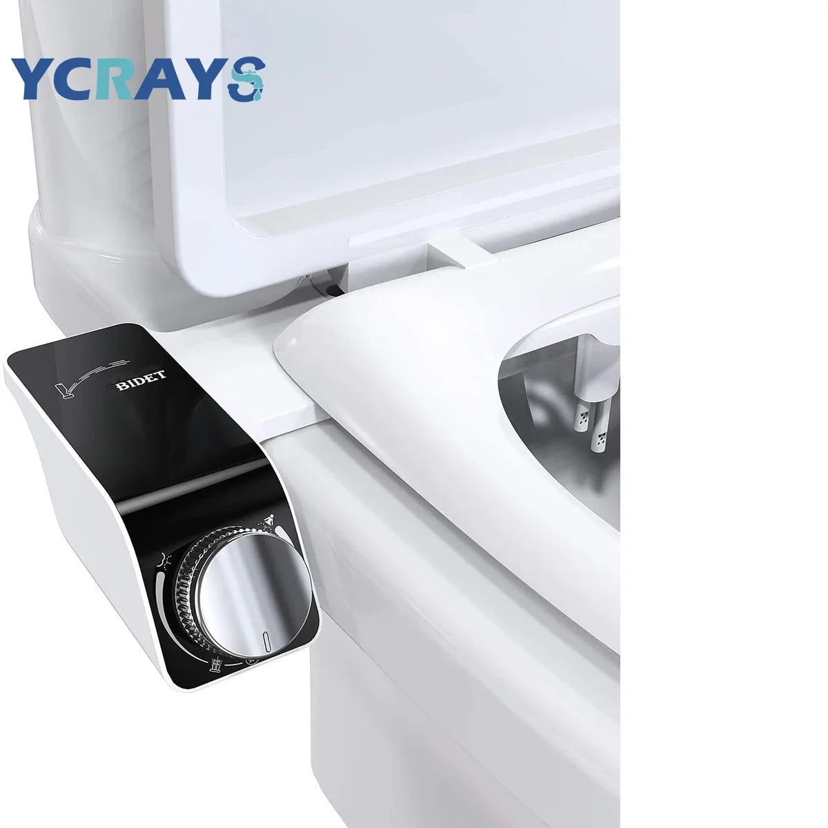 Bidet Toilet Seat Attachment Dual Nozzle Self Cleaning Non Motor-Driven Fall 2026 Household Upgrade