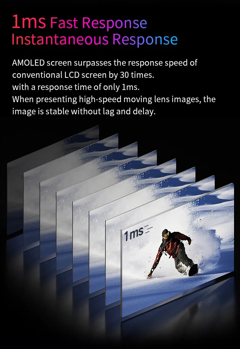OLED 13.3 Travel-Friendly Monitor Metal Frame Travel Display