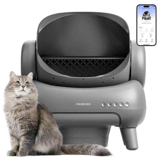 Cat Smart Litter Box App Controlled Automatic Self Cleaning Fall 2025 TikTok Viral Low Noise Odor Reduction