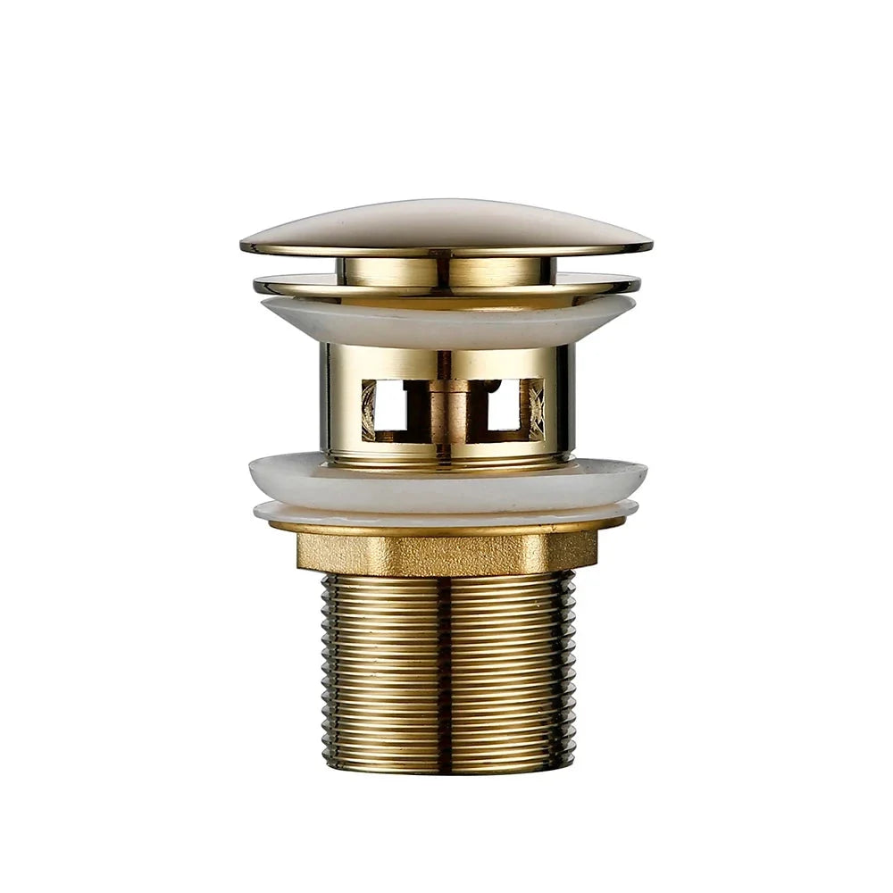 Pop2026 Edition Up Drain Button Sink Stopper Corrosion Resistant Bathroom Accessory For Kitchen Or Bath Contemporary Renovation