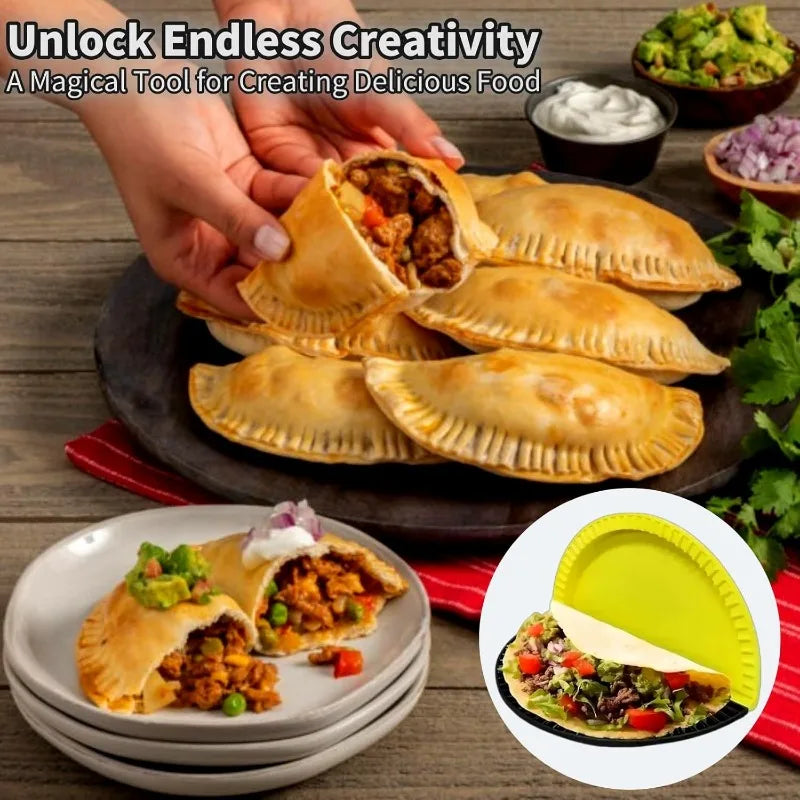 Dumpling Press Hand-Operated Dough Mold Empanada Maker Household Baking 2025 Labor Saving Simple To Use Device