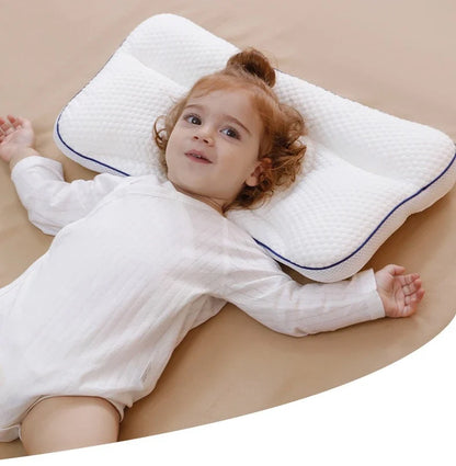 All-Season Cotton Sleeping Pillow for Toddlers & Kindergarten Kids – Baby Neck Support Pillow