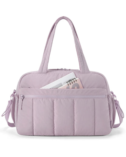 Duffel Travel Bag with Shoulder Strap, Large Capacity Gym & Diaper Bag