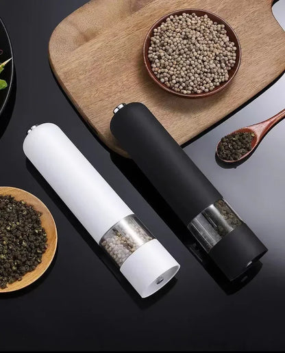 Motor-Driven Salt Pepper Grinder With LED Flexible Coarseness