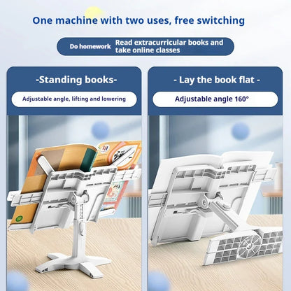 Reading Book Stand Flexible Rotating Tablet Holder
