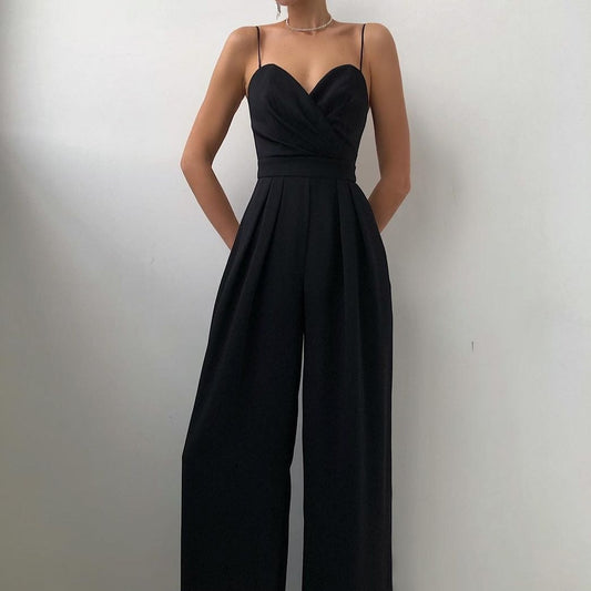 Women's Adjustable Strap Formal Dress in Multiple Colors - Lightweight and Versatile for Casual and Formal Occasions-1
