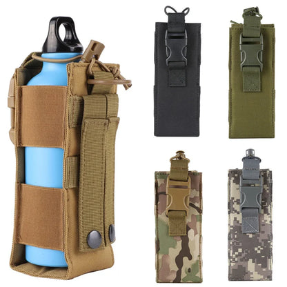 Bottle Water Holster Pouch MOLLE Compatible Waist Bag For Outdoor Hiking Hunting Travel Fall 2025 Hands Free Hydration