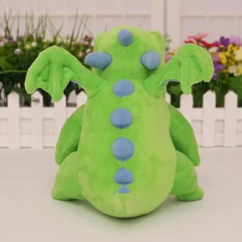 Plush Dragon Trio Stuffed Animals Kit Rolling Log Toy