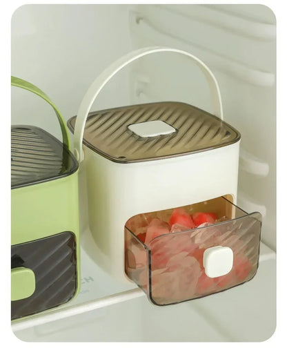 Eco-Friendly, Summer 2026 – 48-Grid Ice Cube Tray Reusable One-Touch Release Ice Maker