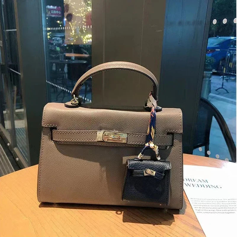 Inspired Birkin Mini Hand Bag - Business Bag Charm