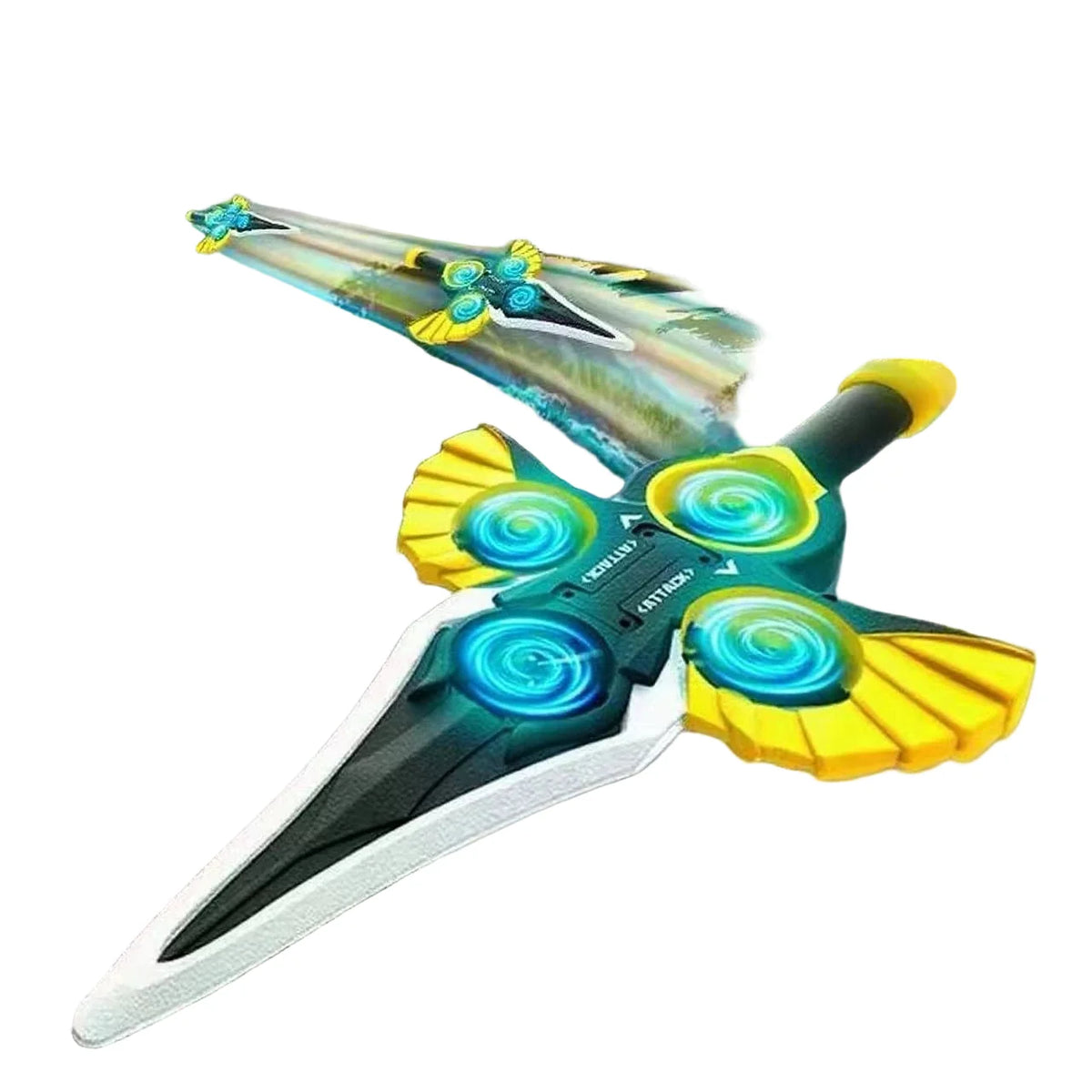 Sword Flying Toy Gesture Control Foam RC Stunt Toy Outdoor