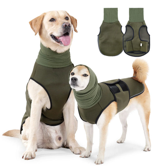 Anxiety Dog Vest Calming Coat TikTok Viral All Seasons Thunder and Fireworks Relief For Pets