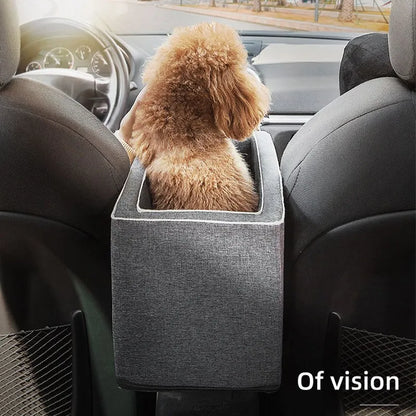 Dog Car Seat Travel-Friendly Carrier Bed Booster Seat Road Trip 2025 Travel Safety Cozy Sturdy Pet