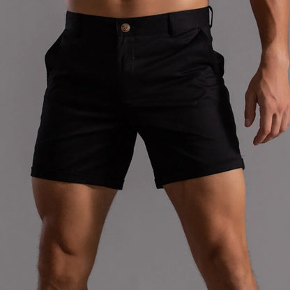 Breathable Surf Fast Drying Casual Shorts with Pockets - Loose Straight Fit for Men