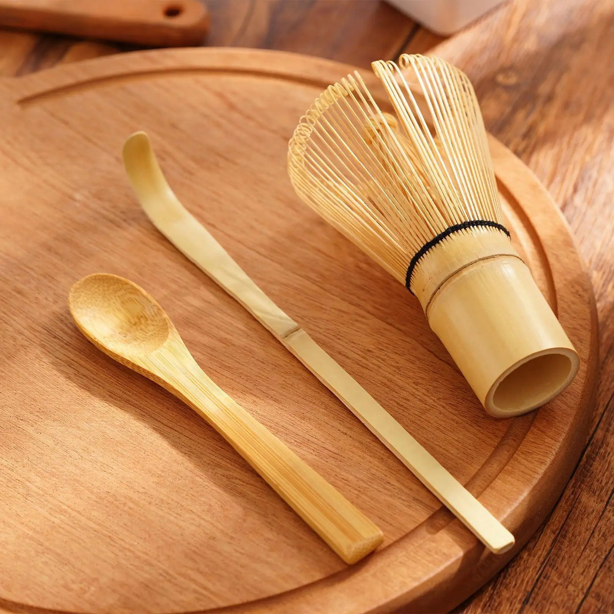 Matcha Bamboo Whisk Starter Kit Ceremonial Tea Eco Gift