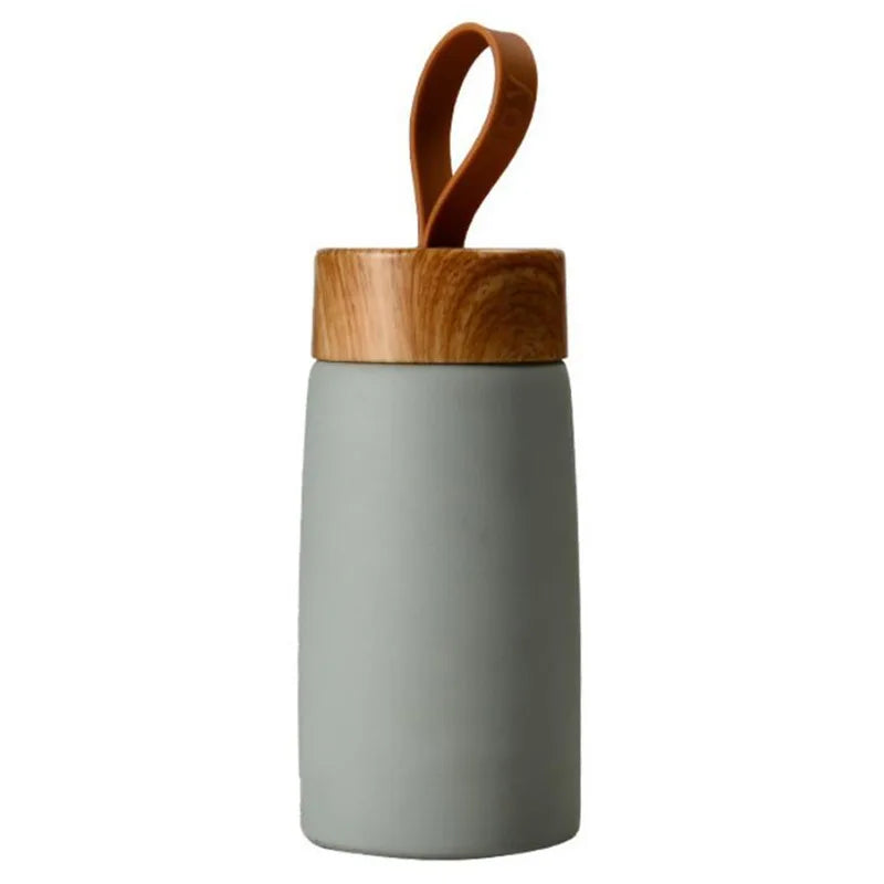 260ml Insulated Coffee Mug - 304 Stainless Steel Travel Tumbler, Travel-Friendly Thermal Flask for Hot Drinks, Mini Water Bottle