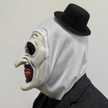 Mask Clown Terrifier Latex Cosplay Halloween 2025 One Size