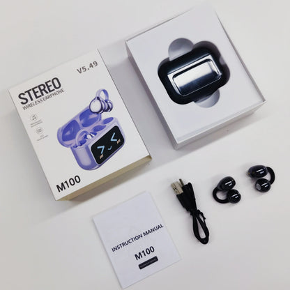 Cordless Translator Earbuds Touch Screen Case 144 Languages