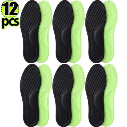 Foam Memory Orthopedic Insoles 12 Pack Antibacterial Plantar Fascia Insole