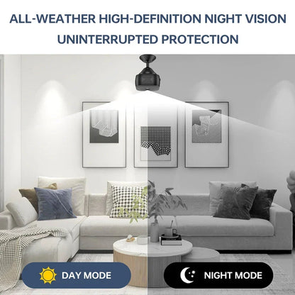 Mini HD Security Camera WiFi Remote Monitor 1080P Night Vision Motion Detection Smart Household Fall 2025 Gift