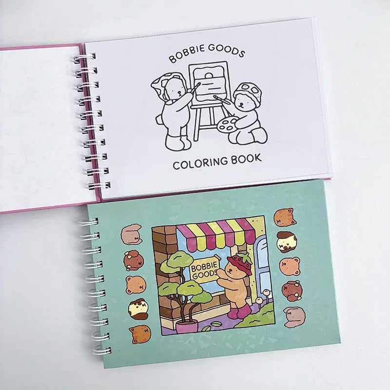 Book Coloring For Adults And Teens Educational Doodle Journal Back To School 2025 Gift Idea