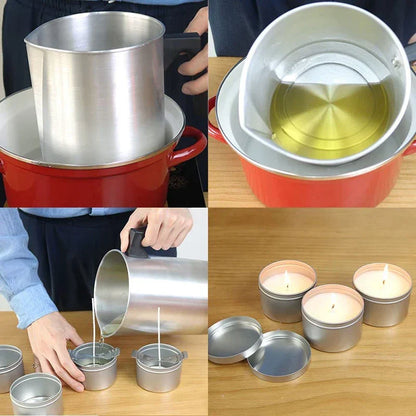Candle Making Kit Complete DIY Supplies Kit Aromatherapy Candle Jars Mould Fall 2025 Beginner Gift