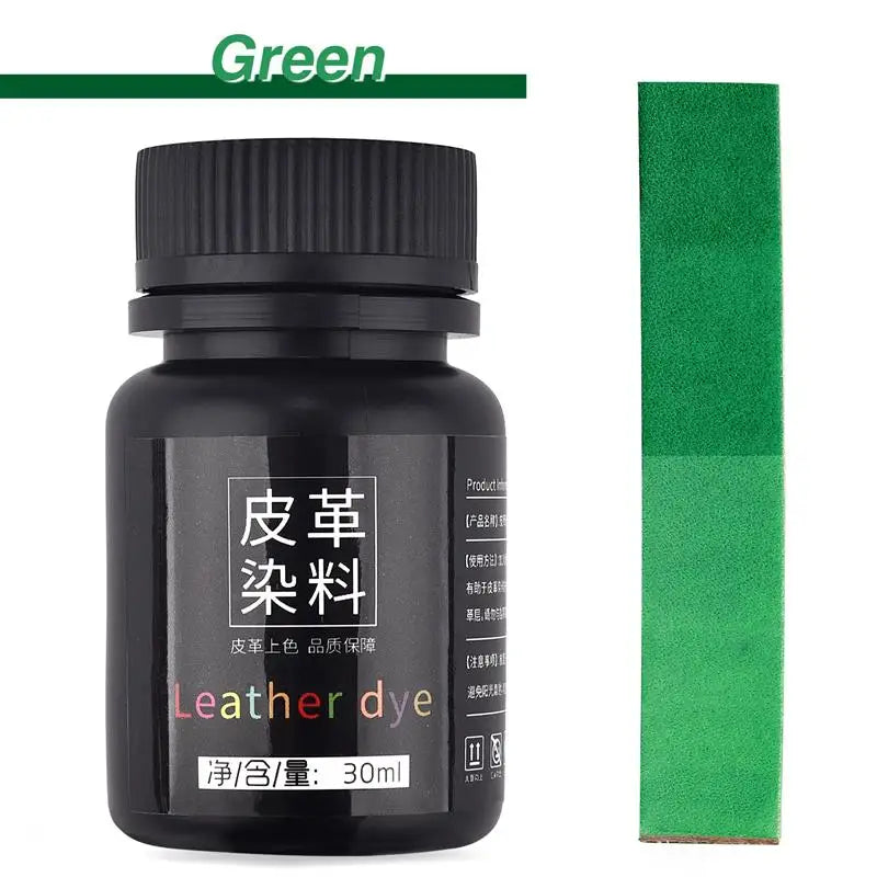 Leather Dye Kit for DIY Leather Craft - Fall 2026 Trend Eco Friendly Dye Kit for Projects