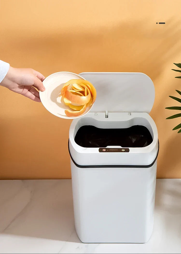 Sensor Smart Trash Can Rectangular Kitchen Bathroom