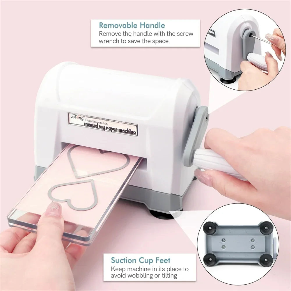 Mini Die Cutting Machine Travel-Friendly Paper Embossing Device