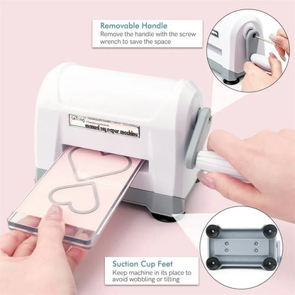 Mini Die Cutting Machine Travel-Friendly Paper Embossing Device