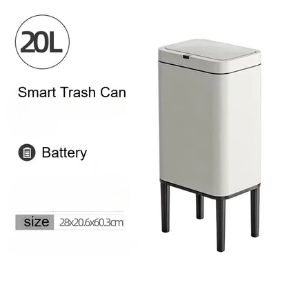 Sensor Smart Trash Can 20L Stainless Steel Waste Bin