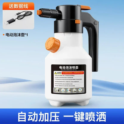 Foam Cannon Battery-Powered Motor-Driven Car Wash Sprayer High Pressure Snow Cannon Detailing Summer 2025 Fast Foam Clean