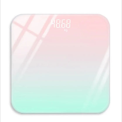 Gradient Smart Glass Body Scale With LCD Digital Display