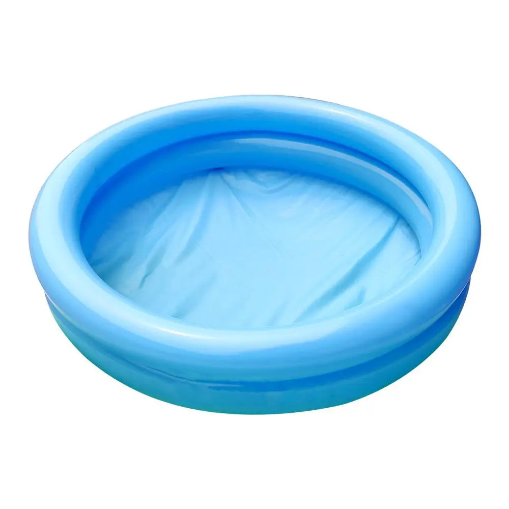 PVC Inflatable Garden Pool for Kids 0-3 Years, Round 60x14cm Puncture Resistant Summer Water Play Basin