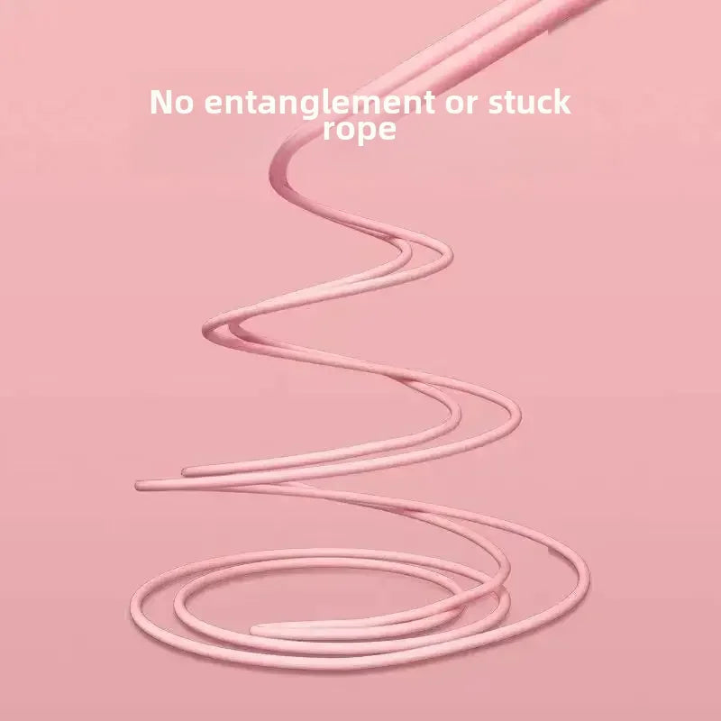 Pro-Grade PVC Skipping Rope for Weight Loss - Unisex Travel-Friendly Fitness Equipment
