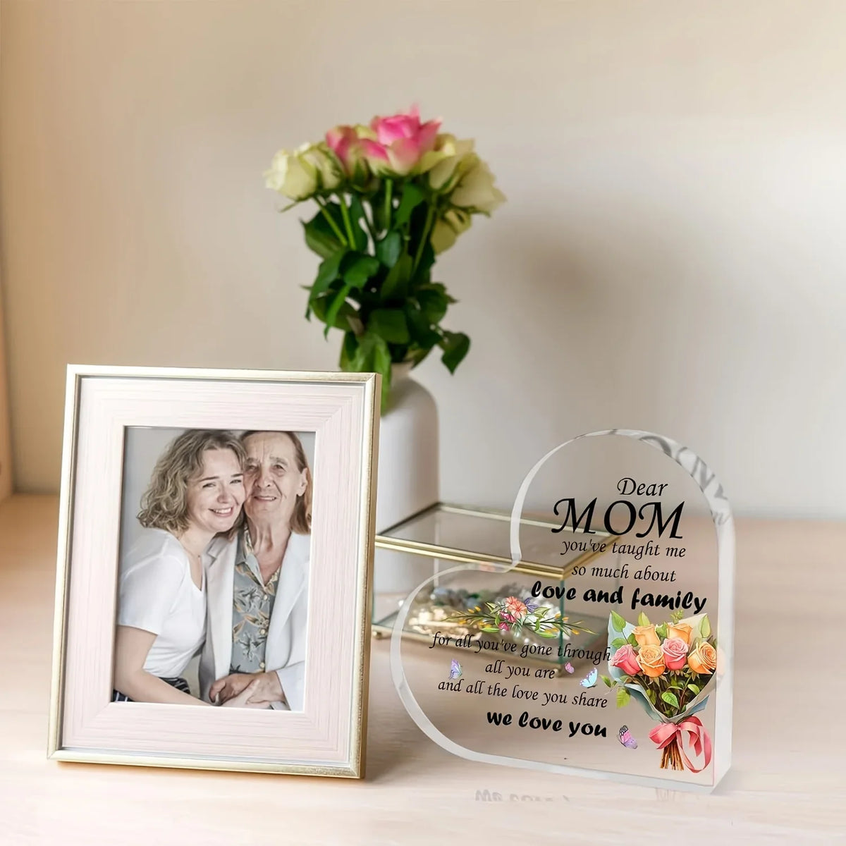 Mothers Best Day Gifts - I Love You Mom Gifts from Son Daughter