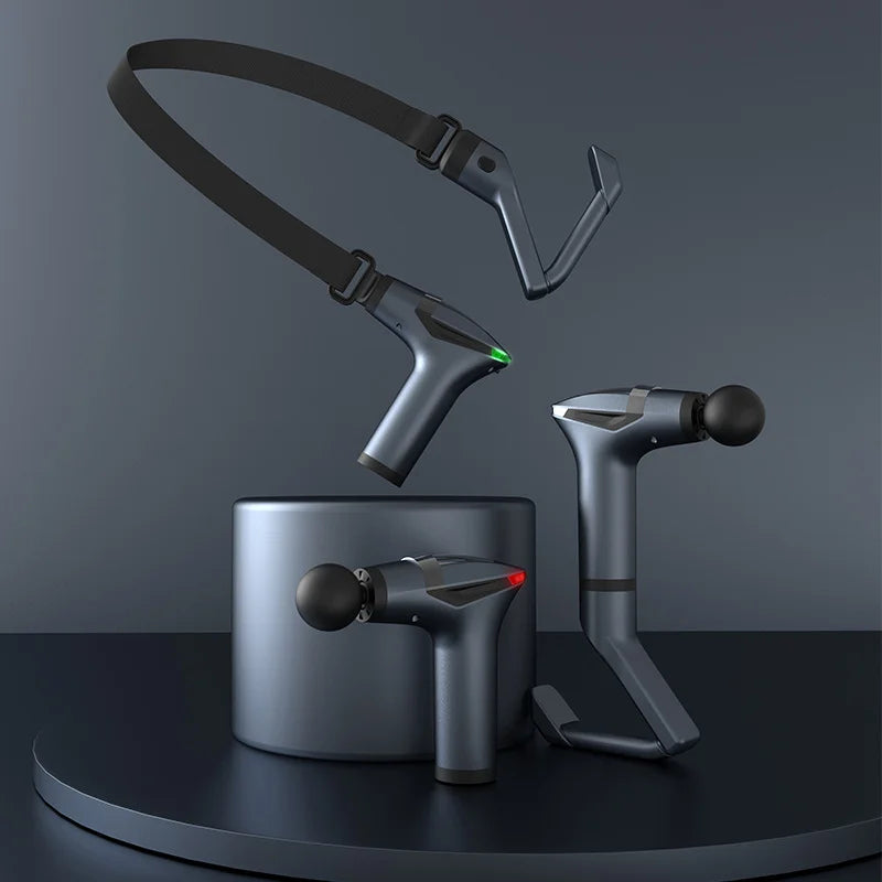 Gun Massage Long Handle Deep Tissue Percussion Therapy TikTok Viral Fall 2026 Muscle Recovery
