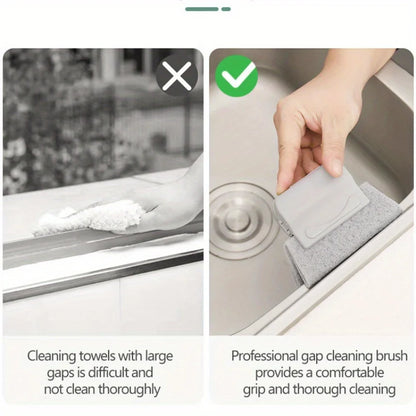 Household Cleaning Window Slot Brush - Kitchen Window Groove Cleaner Device for Simple Cleaning