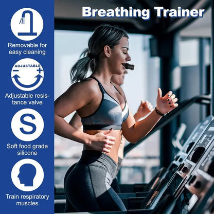 Breathing Trainer Lung Exerciser Flexible Resistance
