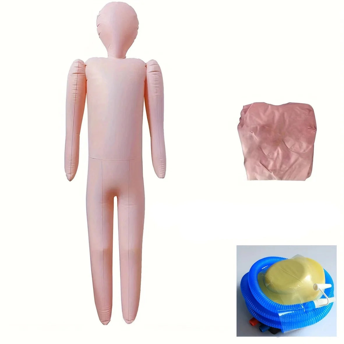 Mannequin Inflatable Halloween Prop DIY Cosplay Decor