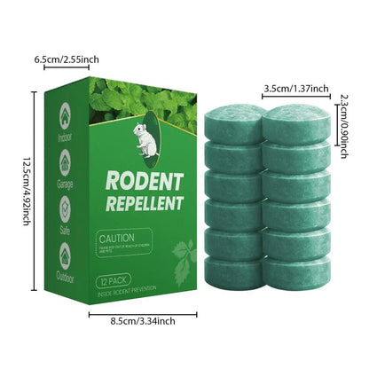 Rodent2026 Edition Repellent Balls Peppermint Oil Organic Rodent Deterrent 12 Pack Household And Pet Safety Fall