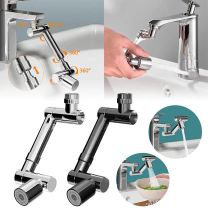 Faucet Extender 360° Swivel Robotic Arm Kitchen Sink Aerator, TikTok Viral Spring 2026 Minimizes Splash